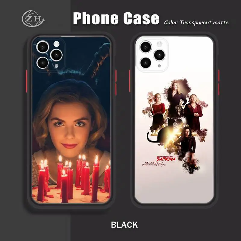

Chilling Adventures Phone Case Carcase Funda For Iphone Xr X Xs 6 7 8 11 12 Mini Plus Pro Max Case Mobile Shell Matte