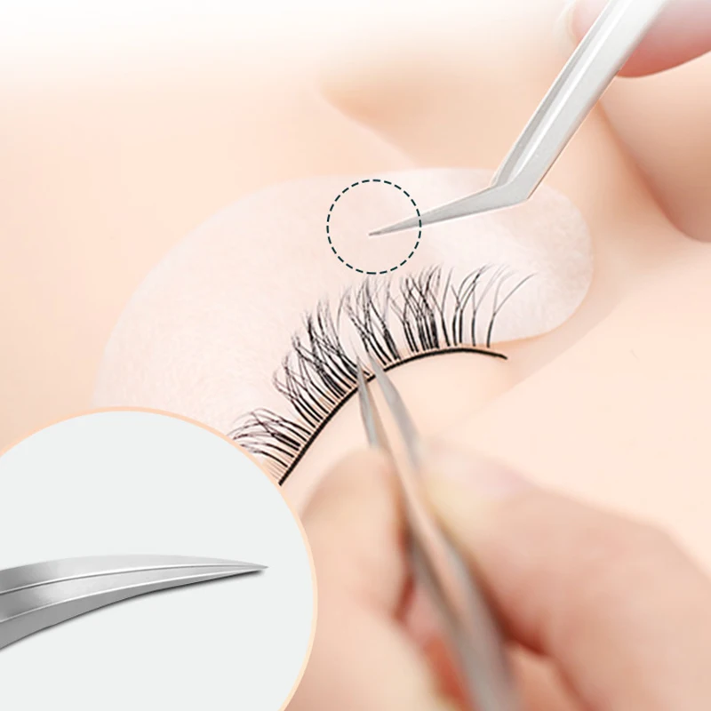 Лучшее качество пинцет для наращивания ресниц Ультра жесткая точность