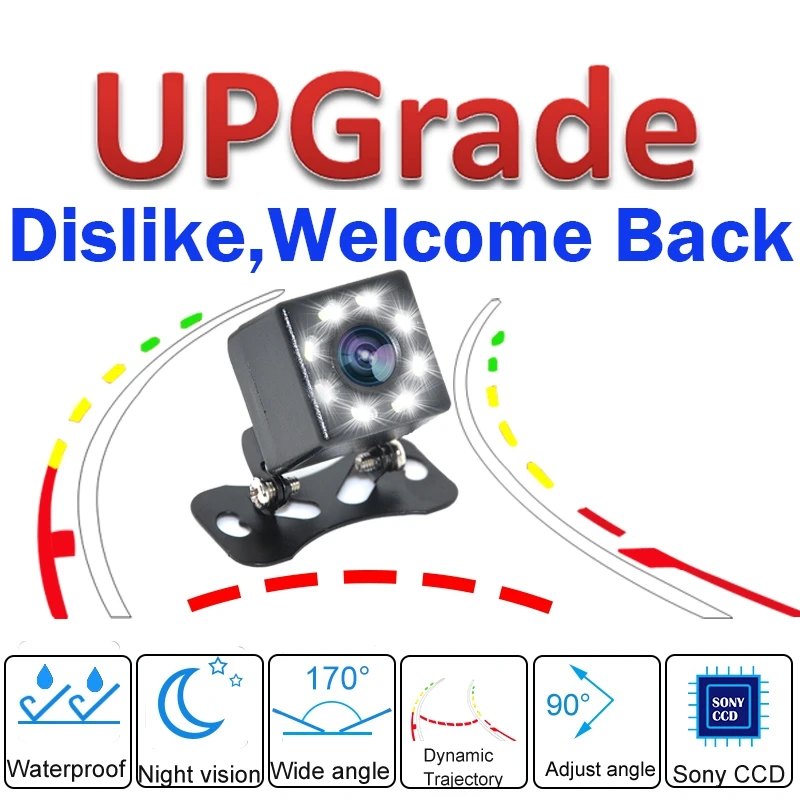 Интеллектуальная камера заднего вида с динамической траекторией отслеживает