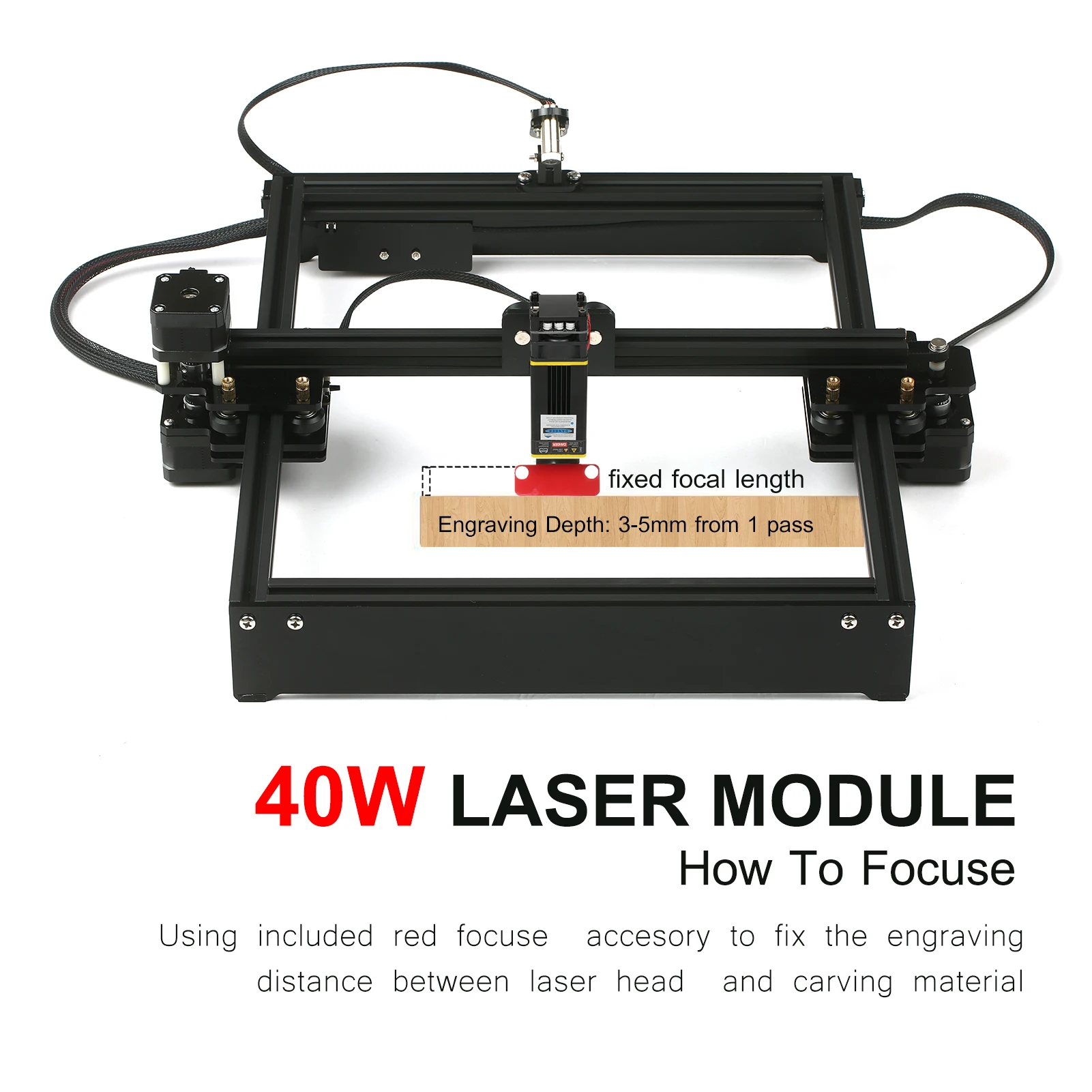 

Laser Engraving Machine Off-Line Control Desktop DIY Laser Engraver Cutter Engraving of Stainless Steel and Oxidized Metal