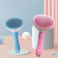 remove hair dog comb pet brush open knot cat combs automatic puppy accessories steel needle brushes grooming tool %d1%80%d0%b0%d1%81%d1%87%d0%b5%d1%81%d0%ba%d0%b0