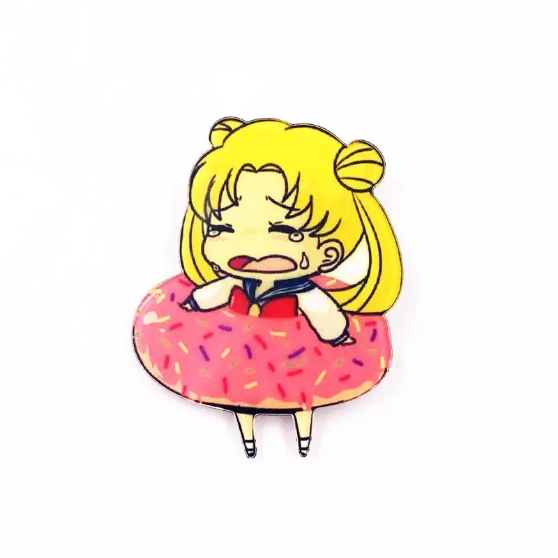 1 шт. Сейлор Мун солдат мультфильм Аниме Девушки Харадзюку значок сделай сам на