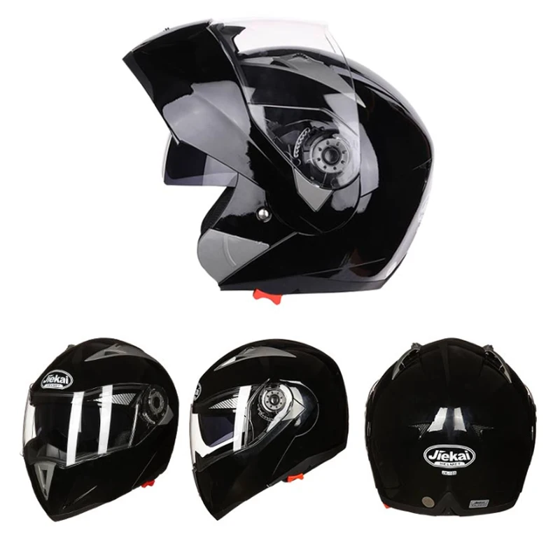 Nueva llegada наклейка кружок JIEKAI 105 флип КАСКО мотоциклетный мотоцикл caslista casco de carreras de motocross M L XL XXL