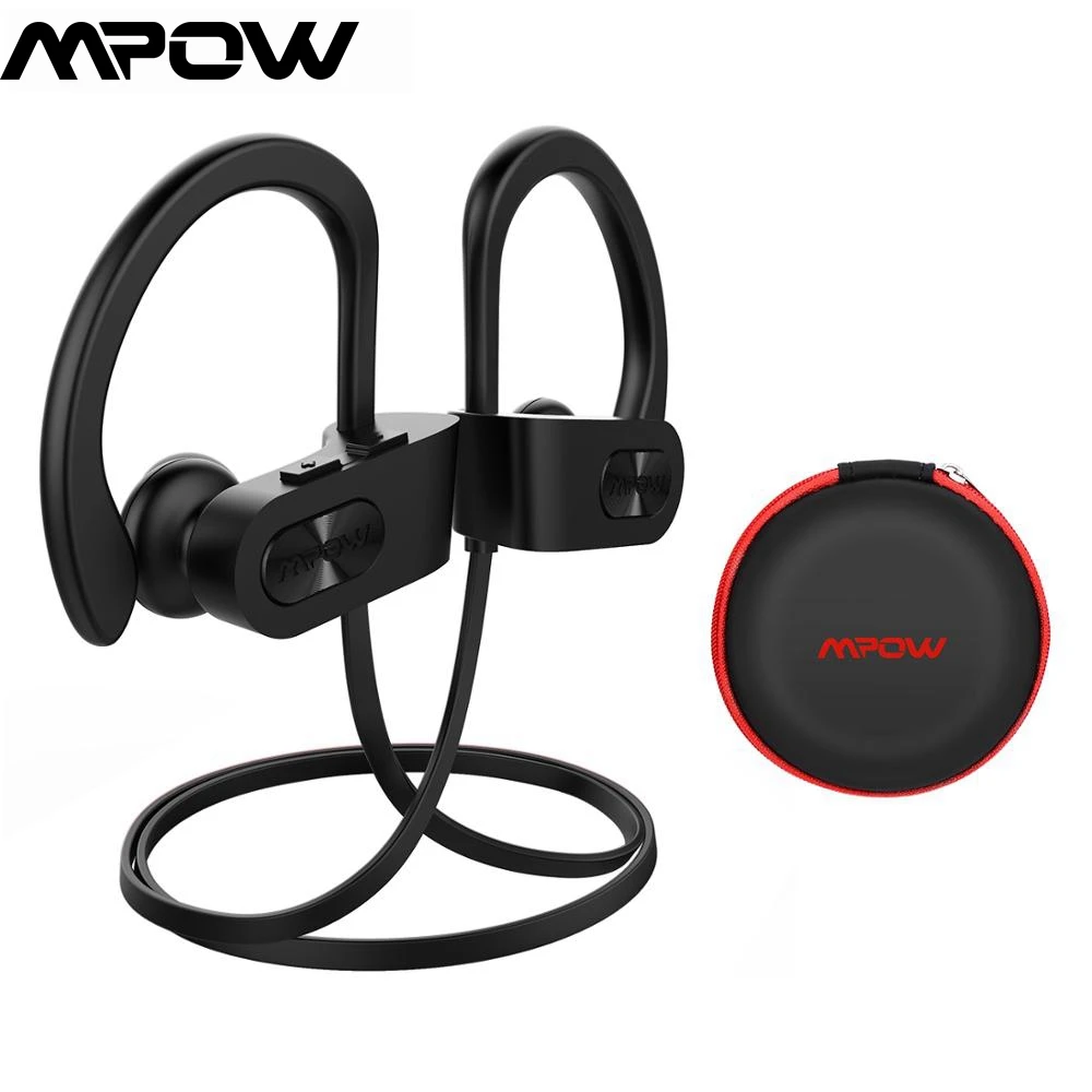 Mpow Bluetooth 4 1 наушники с шумоподавлением HiFi стерео беспроводные пламя IPX7