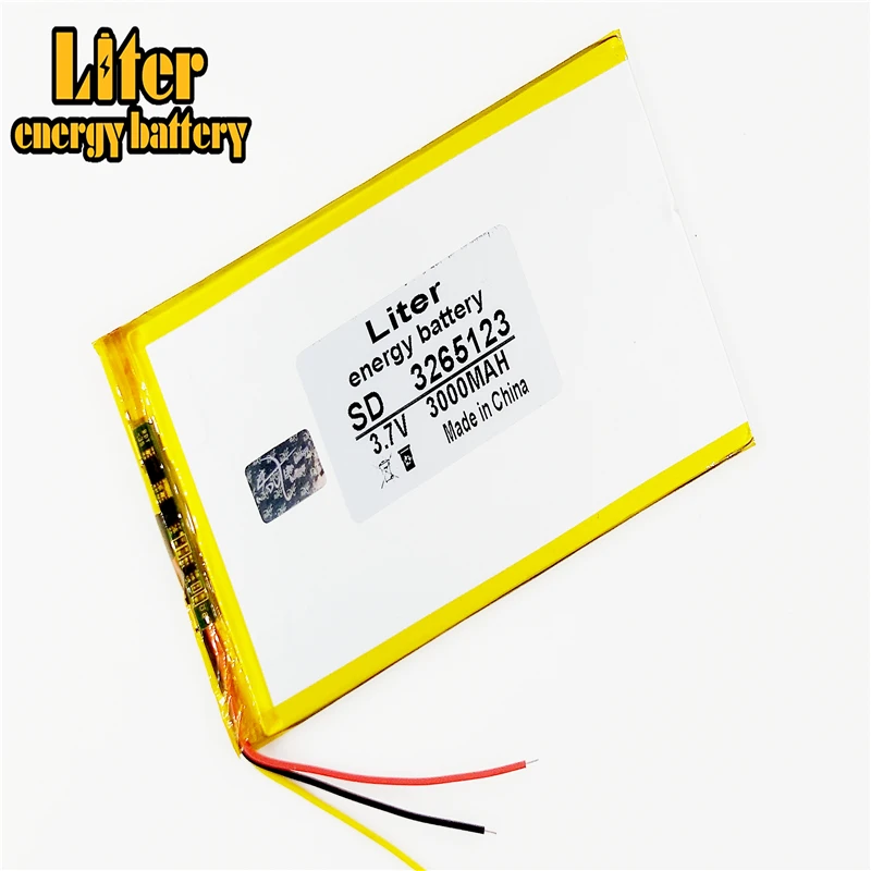 3 линии высокое качество бренд 3265123 7 V 3000MAH планшетный аккумулятор планшет gm