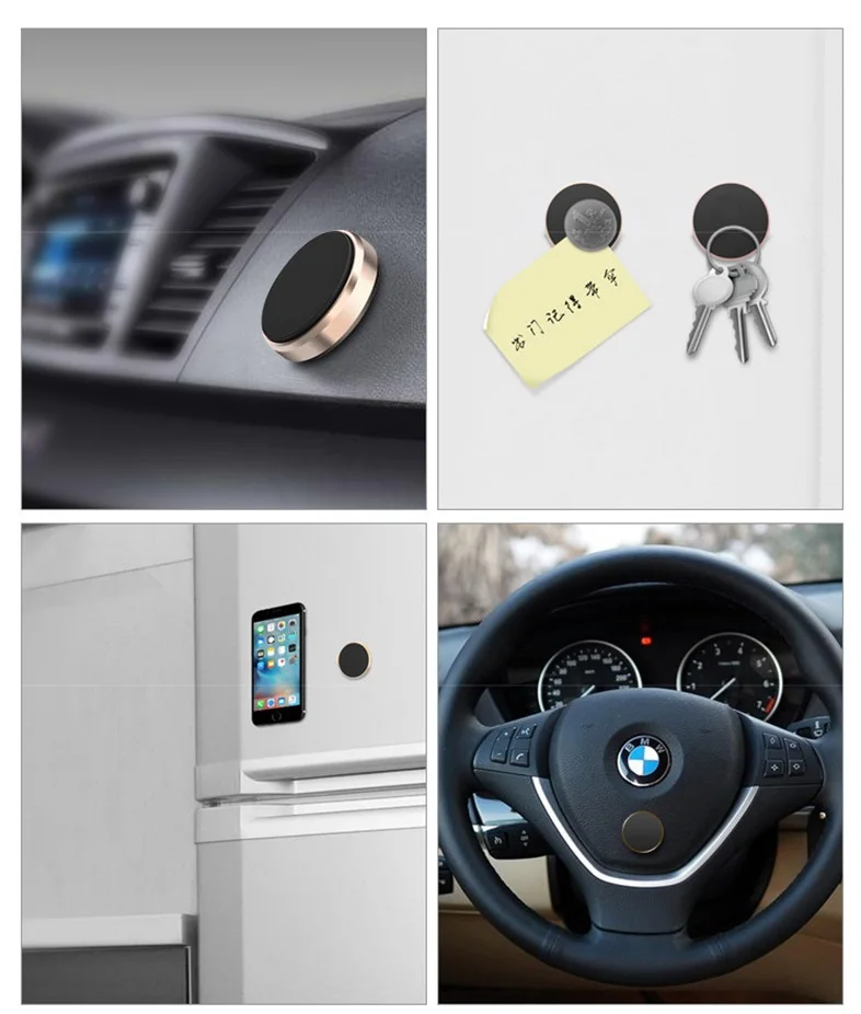 Car Phone Holder For Phone In Car Mobile Support Magnetic Phone Mount Stand For Tablets And Smartphones Suporte Telefone