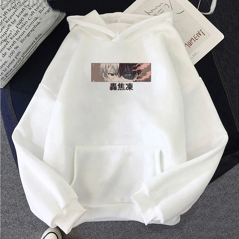 

Manga Boku No Hero Print Hoody Japanese Anime My Hero Academia Hoodies 2021 New Fashion Women BIQUINI Female Long Sleeve Clothes