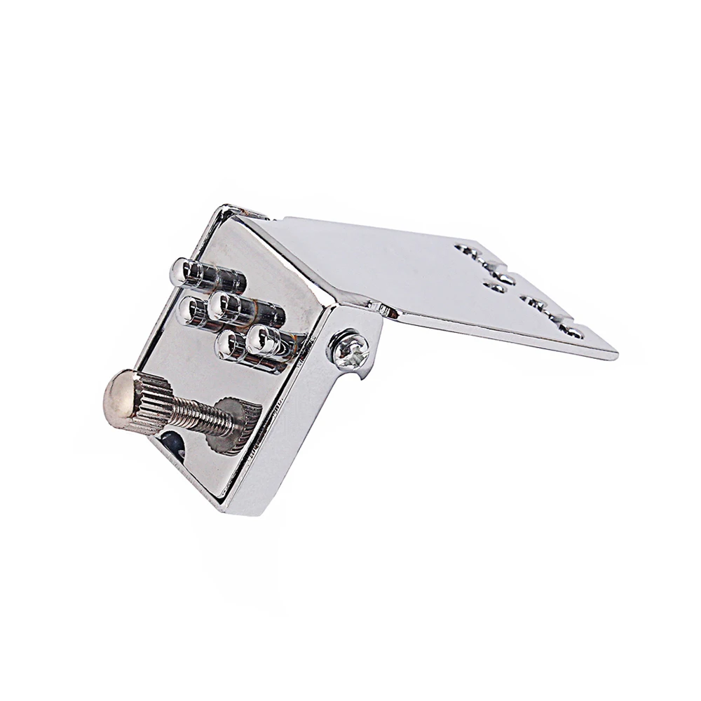 Серебряная мостовая пластина на 5 струн задняя банджо для гитары запчасти