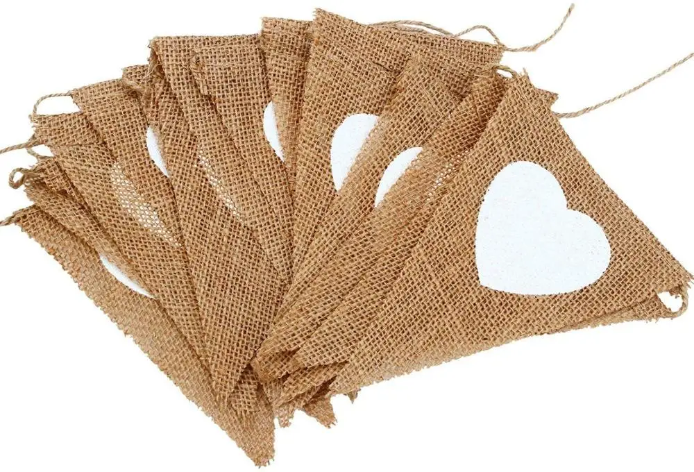 13 флагов винтажный джутовый флажок белая романтичная фотография для творчества