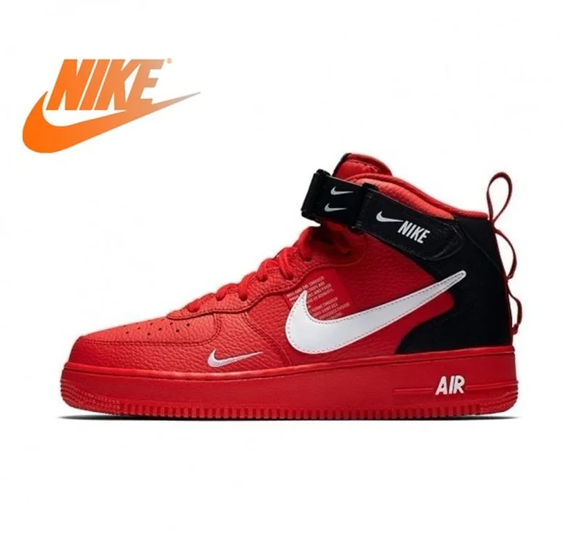 Оригинальный Nike Оригинальные кроссовки Air Force 1 мужские Скейтборд обувь на