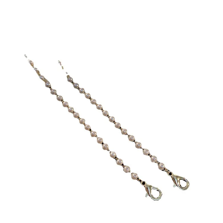 

Design Imitation Pearl Flower Glasses Mask Chain Sunglasses Lanyard Anti-lost Multi-purpose Eyewear Holder