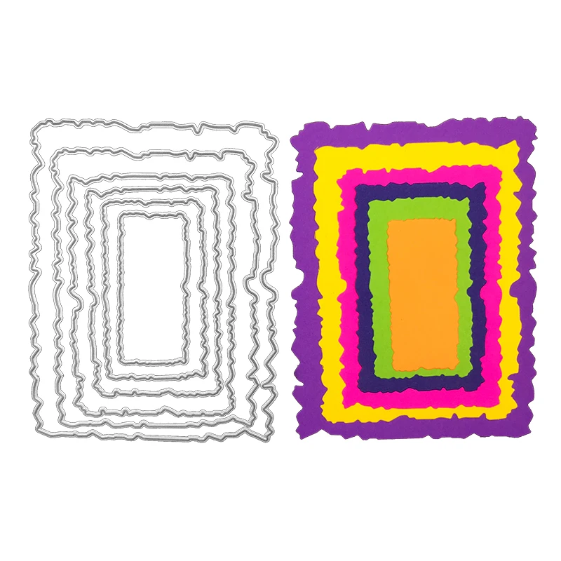 Необычная форма для ножей металлическая Форма резки поздравительная открытка