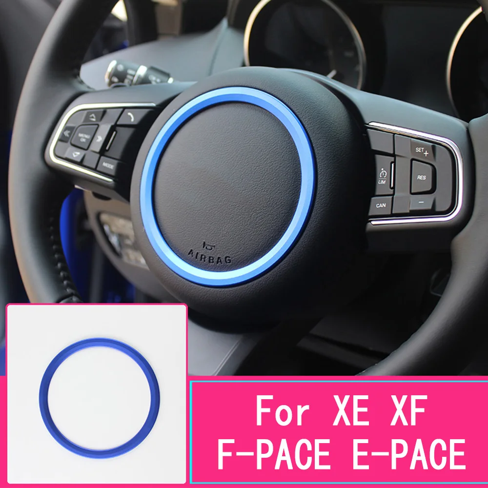 Декоративная наклейка на рулевое колесо для Jaguar XE X760 XF X260 E-PACE X540 F-PACE X761 |