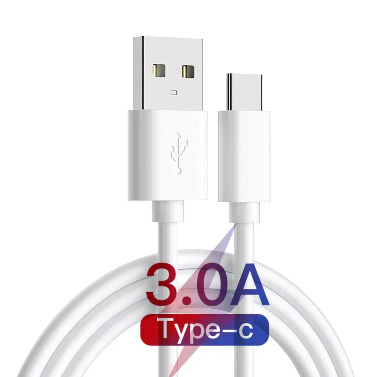 

USB Cable Type C White Fast Charing 480Mbps High Speed USB C Data Cord for Samung Huawei Xiaomi Phone Charger Micro USB Cable