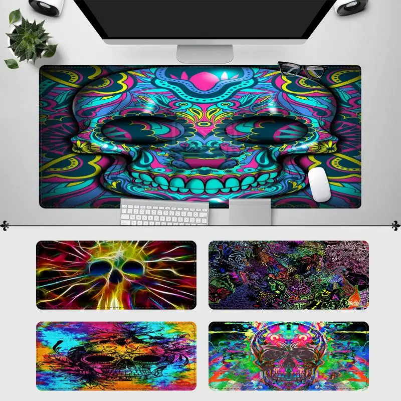 

Trendy RGB Gaming Mouse Pad PC Laptop Gamer Mousepad Anime Antislip Mat Keyboard Desk Mat For Overwatch/CS GO