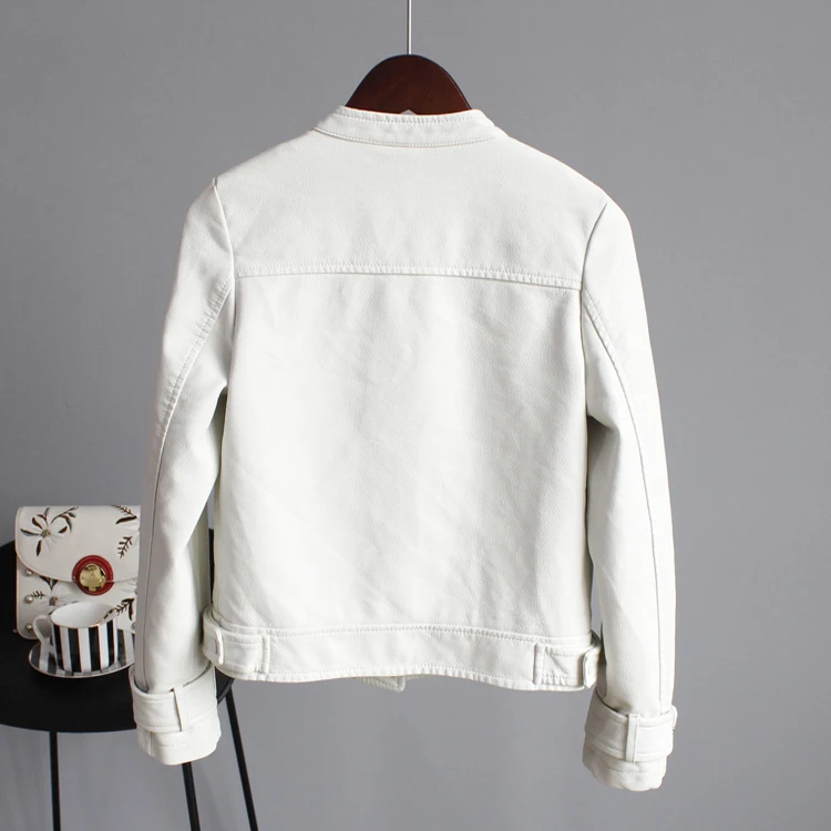 Top selling product in 2020 Women leather jacket Women spring short coat PU leather jackets autumn Youth clothing Outwear 1666