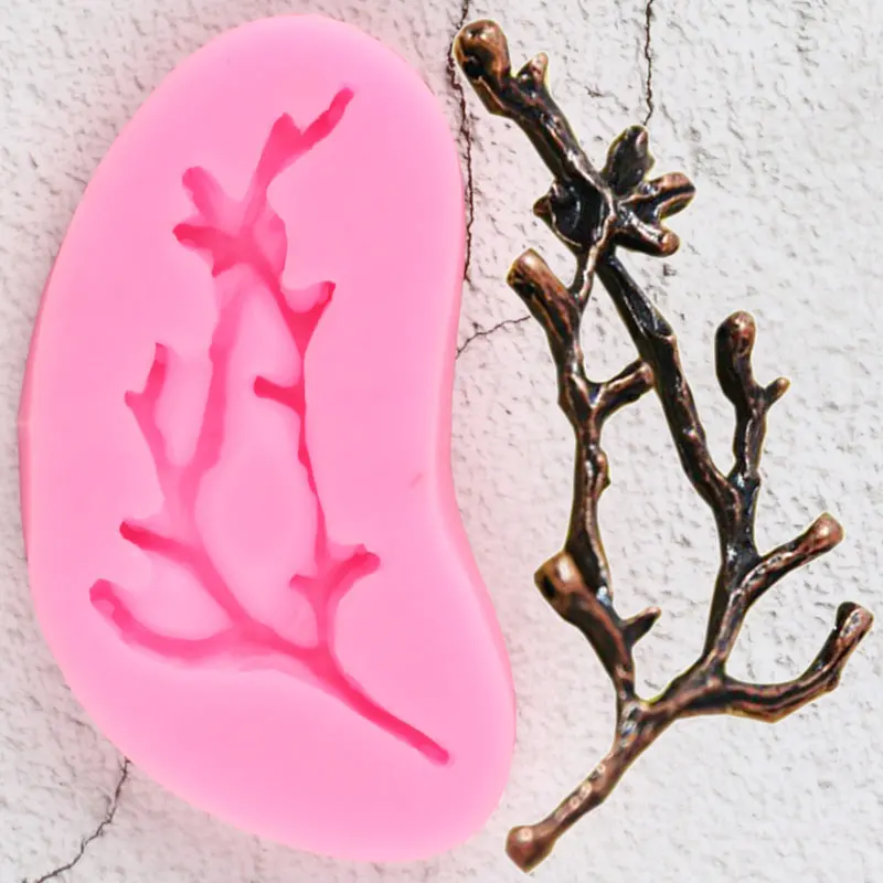 Силиконовые формы с рамкой в виде ветвей дерева|Формы для тортов| |
