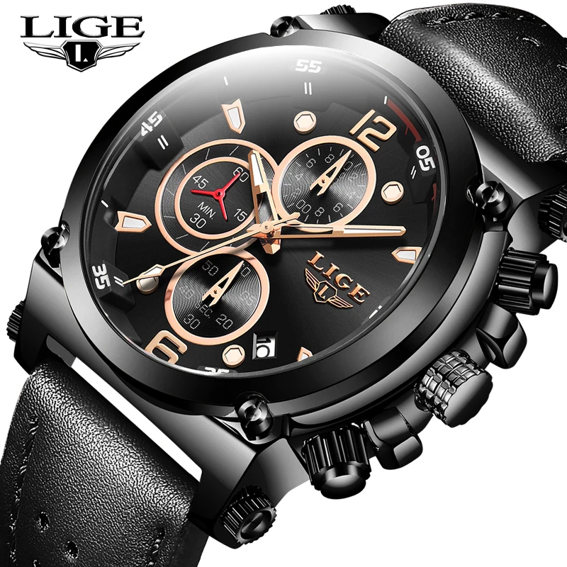 Часы Relojes мужские Кварцевые водонепроницаемые люксовые брендовые модные