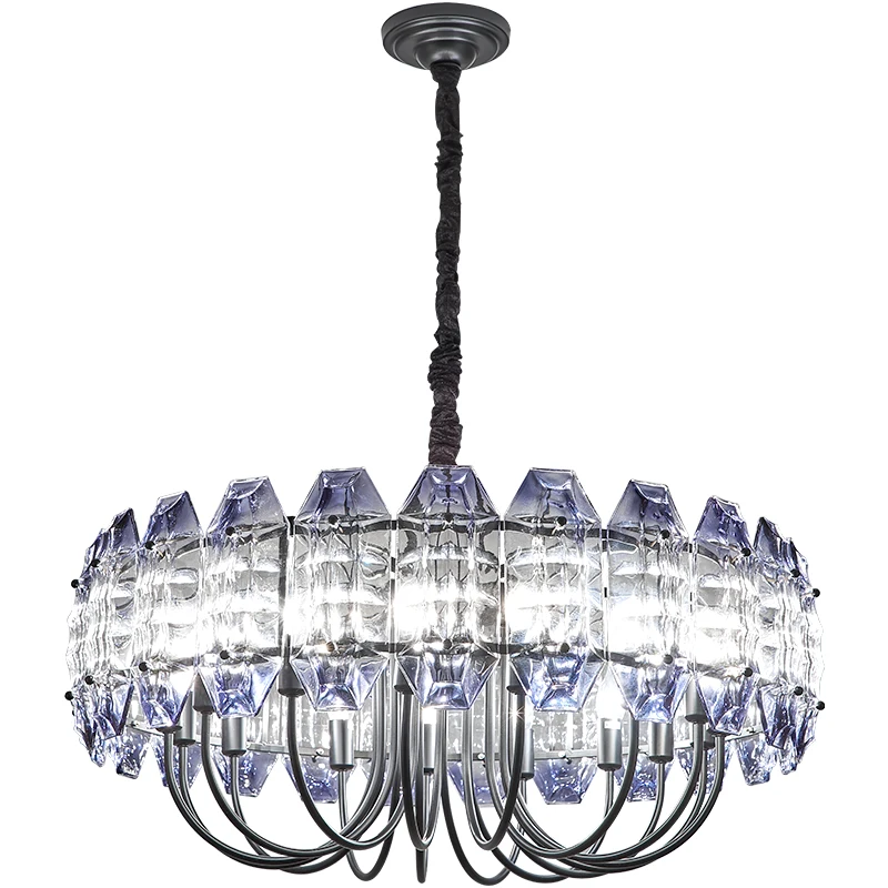 

Modern Lustre Crystal Led Chandelier Lighting Metal Living Room Led Pendant Chandelier Lights Dining Room Hanging Lamp Fixtures