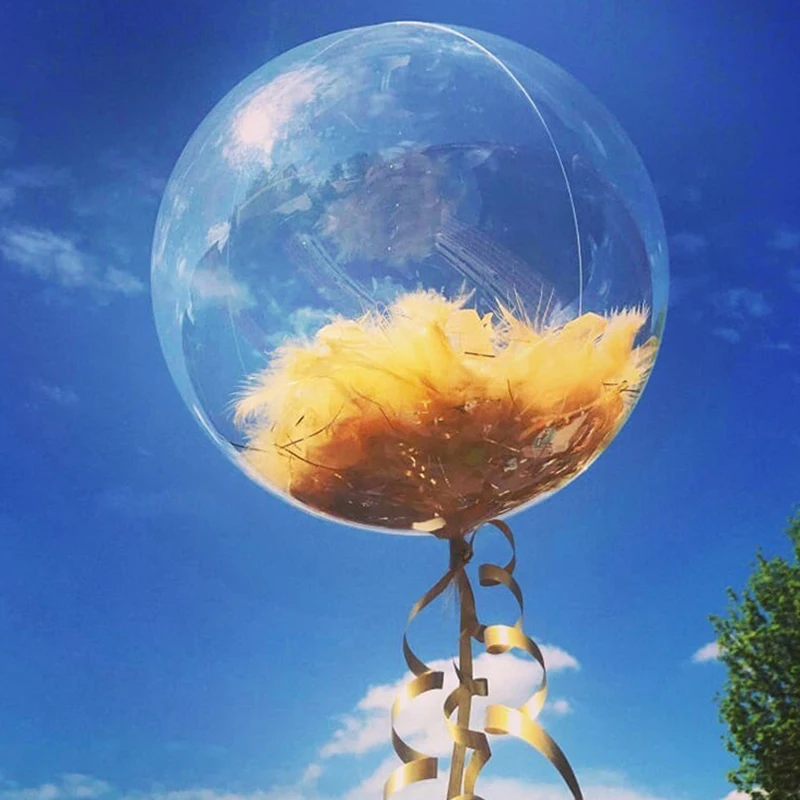 Прозрачные гелиевые надувные шары Шары без морщин праздничные украшения для