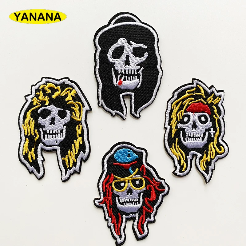 Значки с вышивкой рок-группы | Дом и сад