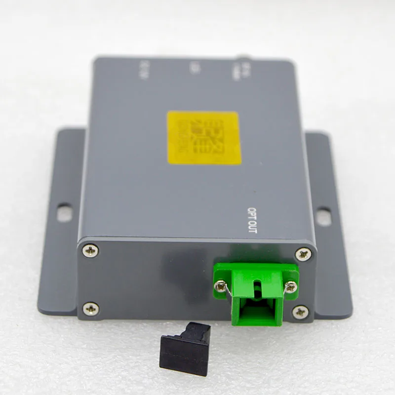 New FTTH Indoor 1550nm CATV Optical Transmitter XGF1550 Optical Fiber Transmitter SC/APC Connector DC12V RF input Free Shipping