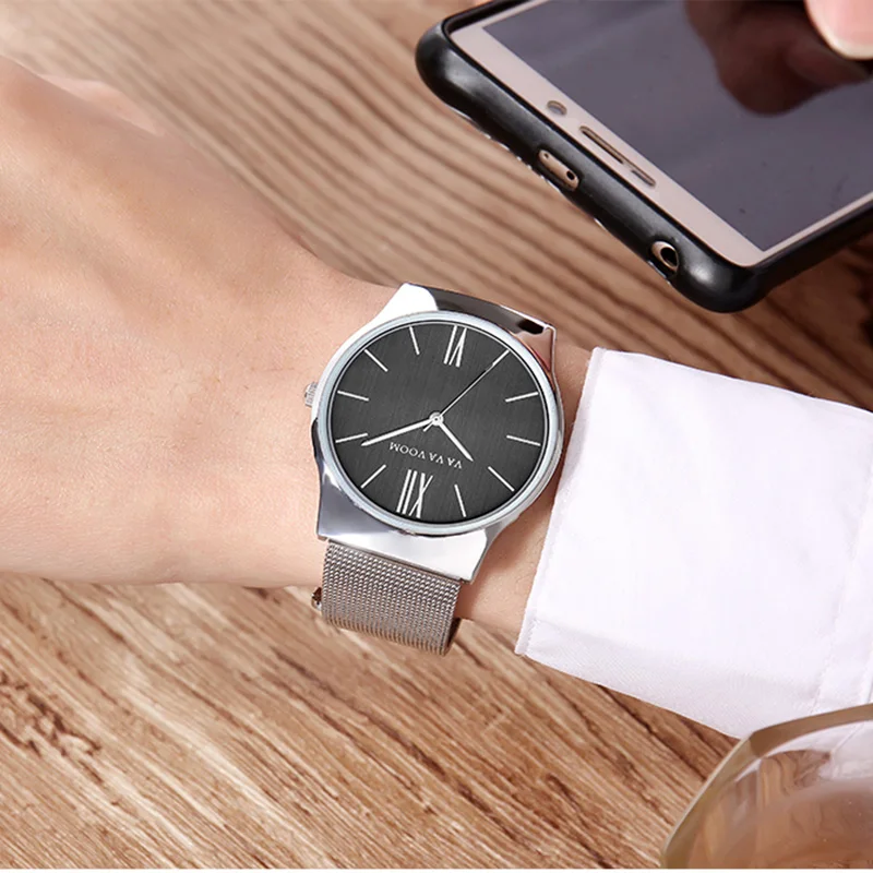 Часы наручные мужские деловые роскошные брендовые водонепроницаемые золотистые