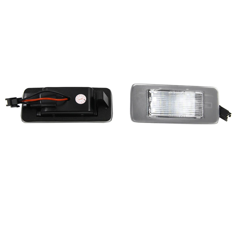 2x Белый светодиодный модуль освещения номерного знака 18 SMD для Opel Vauxhall Astra J Sports