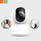 Оригинальная камера Xiaomi Mijia для умного дома 1080P HD 360 градусов веб-камера с ночным видением IP-камера Wi-Fi для умного дома MI управление через приложение