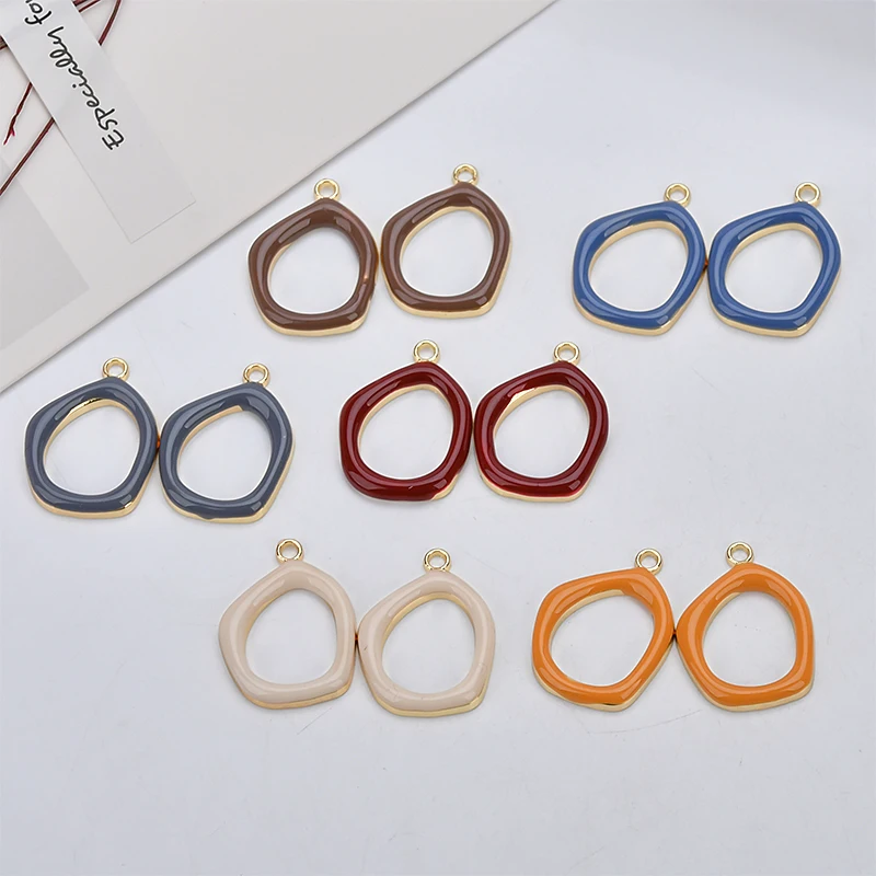 Осень и зима простой кулон Moran Di цветной сплав капли масла DIY ювелирные изделия