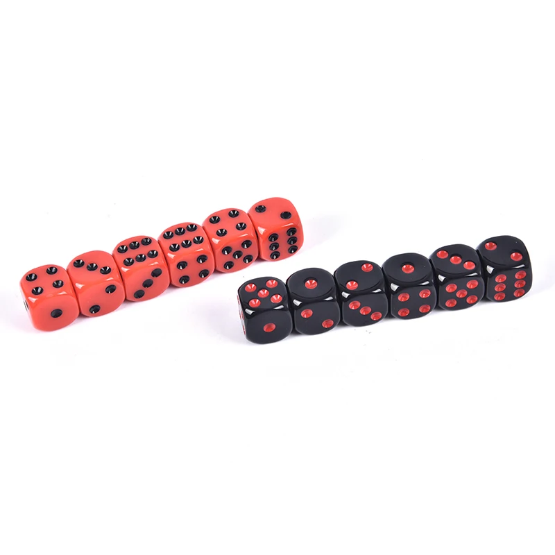 

24 Pieces Velvet Bag Dice Game Props Accessories Black Dice Set With Flowers And Fun Game Accessories