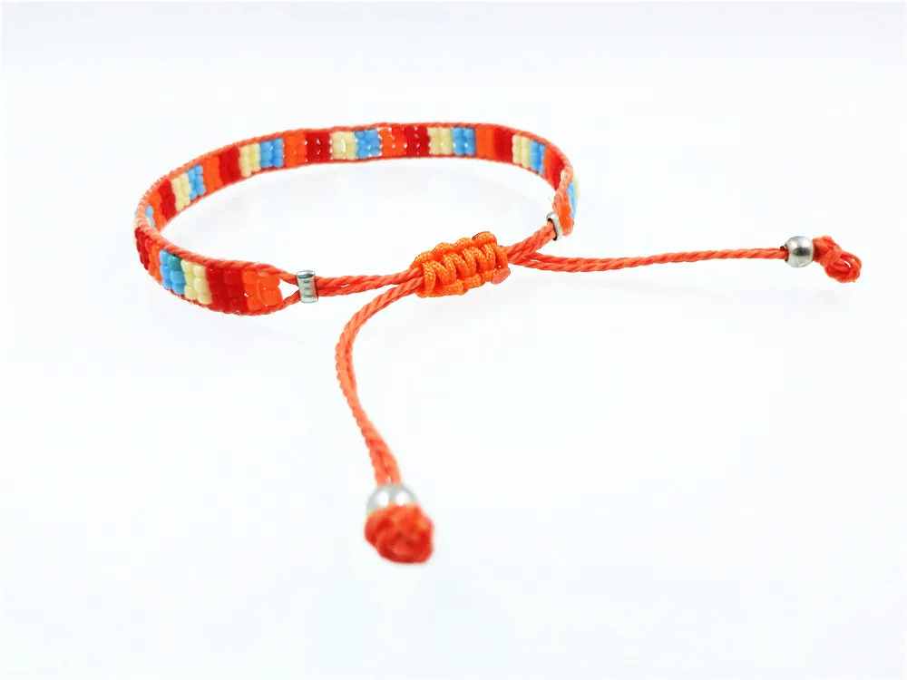 Бренд AMIU плетеный браслет в богемном стиле модные браслеты ручной работы дружбы