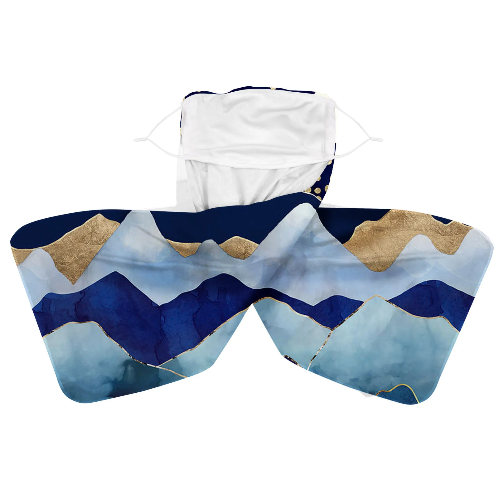 

Face Cover Scarves Women Landscape print Multi-Purpose Soft Wrap Casual Warm Scarves Shawls Cycling Face Bandana Face Shield