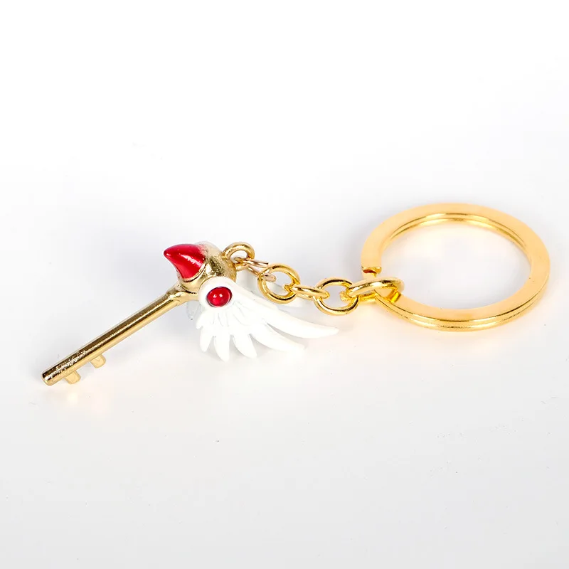 Брелок для ключей косплея из аниме-карты ожерелье КИНОМОТО Сакура реквизит