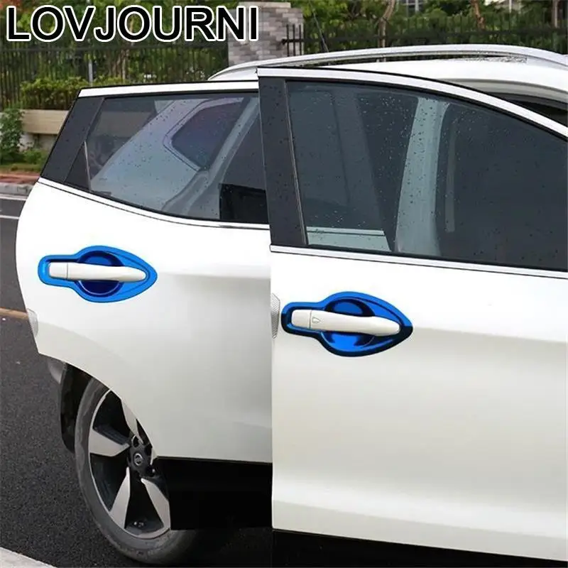 Багажник задние панели педаль дверная ручка внешняя Авто хром аксессуары части