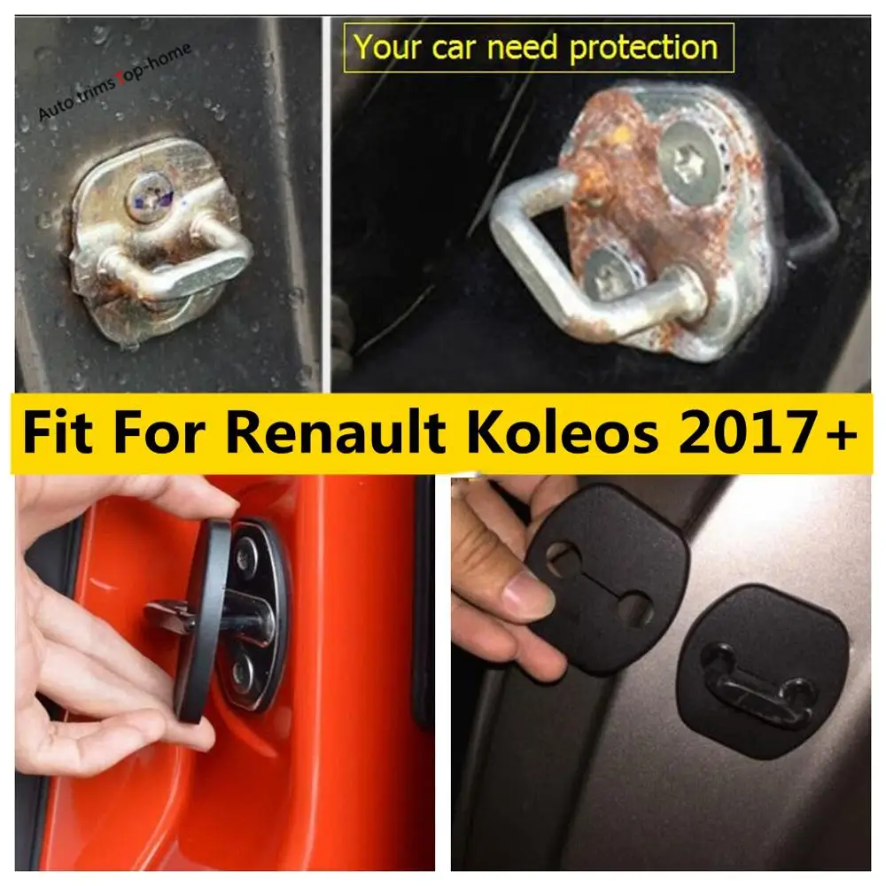 Yimaautotrims аксессуары пригодный для Renault Koleos 2017 2018 2019 2020 крышка дверного замка