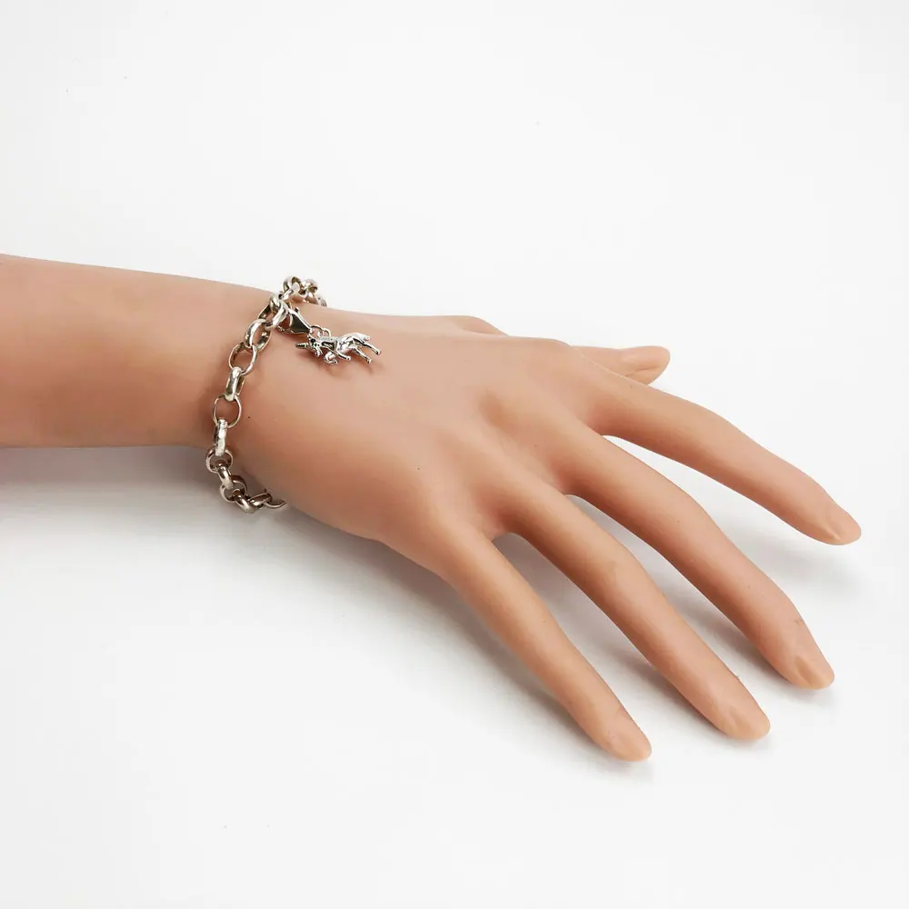 Кулон Лошадь из серебра 925 пробы с единорогом | Украшения и аксессуары