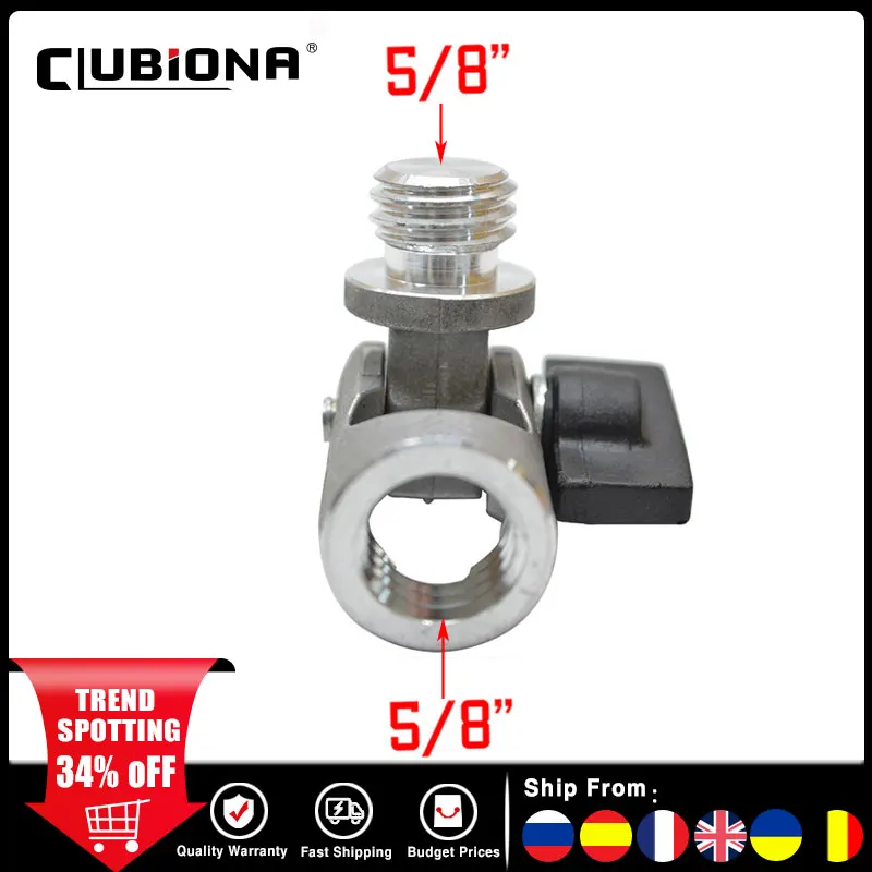 Штатив с поворотным шарниром или адаптером для работы наклоном резьба 5/8 дюйма