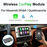 wireless carplay for maserati ghibli quattroporte 2014 2015 2016 android auto module box video interface mirror link