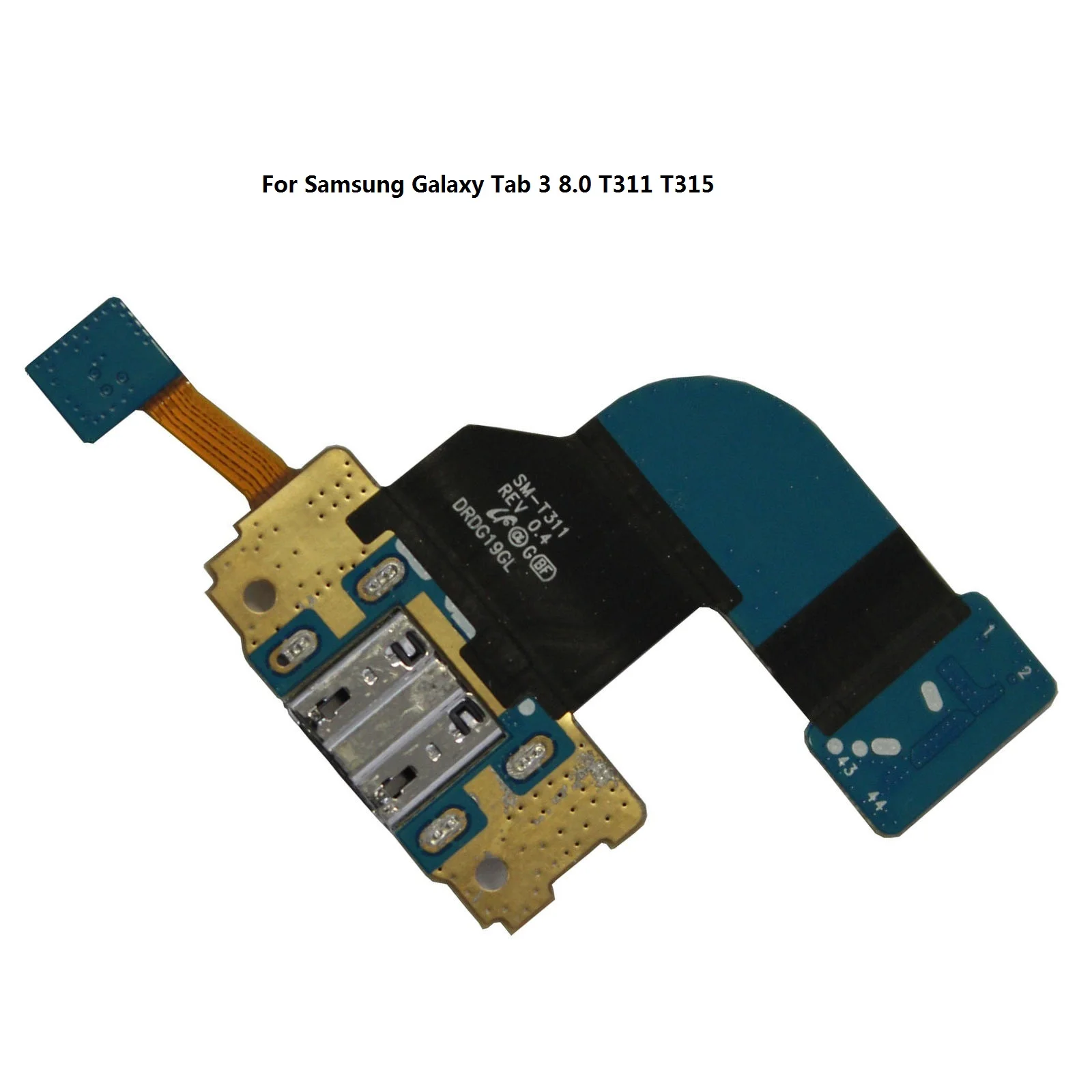 T311 T315 Для samsung Галактики вкладка Pro 8,4 T320 T321 T700 T705 T710 T715 T310 T311 T810 T820 N5100 P6200 зарядное устройство разъём для зарядки Порты и разъёмы гибкий кабель - Цвет: T311 T315