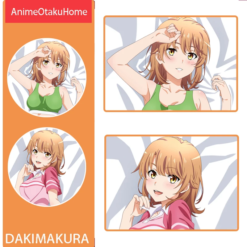 

Anime My Teen Romantic Comedy SNAFU Isshiki Iroha Throw Pillow Cover Hug Body Pillowcase Otaku Bedding Dakimakura Pillow Case