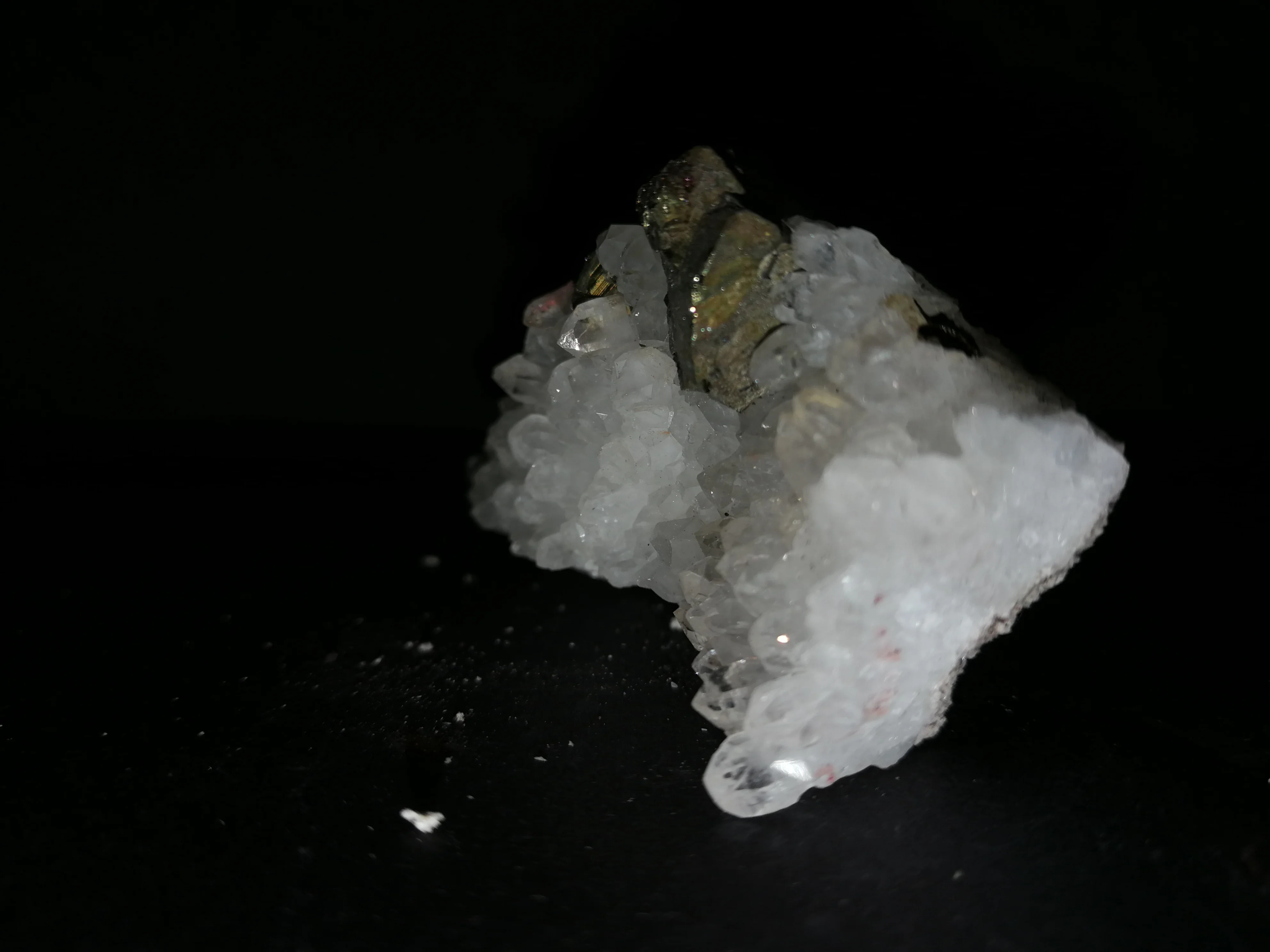 Минеральный Образец кварца gPyrite 45 8 натуральный кластер белого кристалла|Камни| |