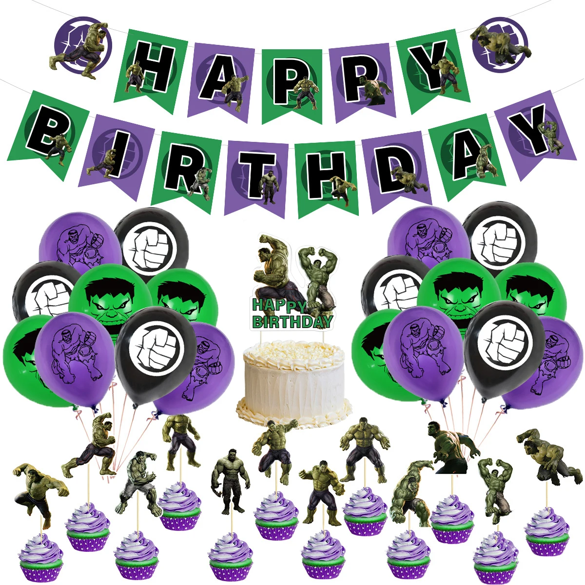 1 комплект латексные воздушные шары мстители | Дом и сад