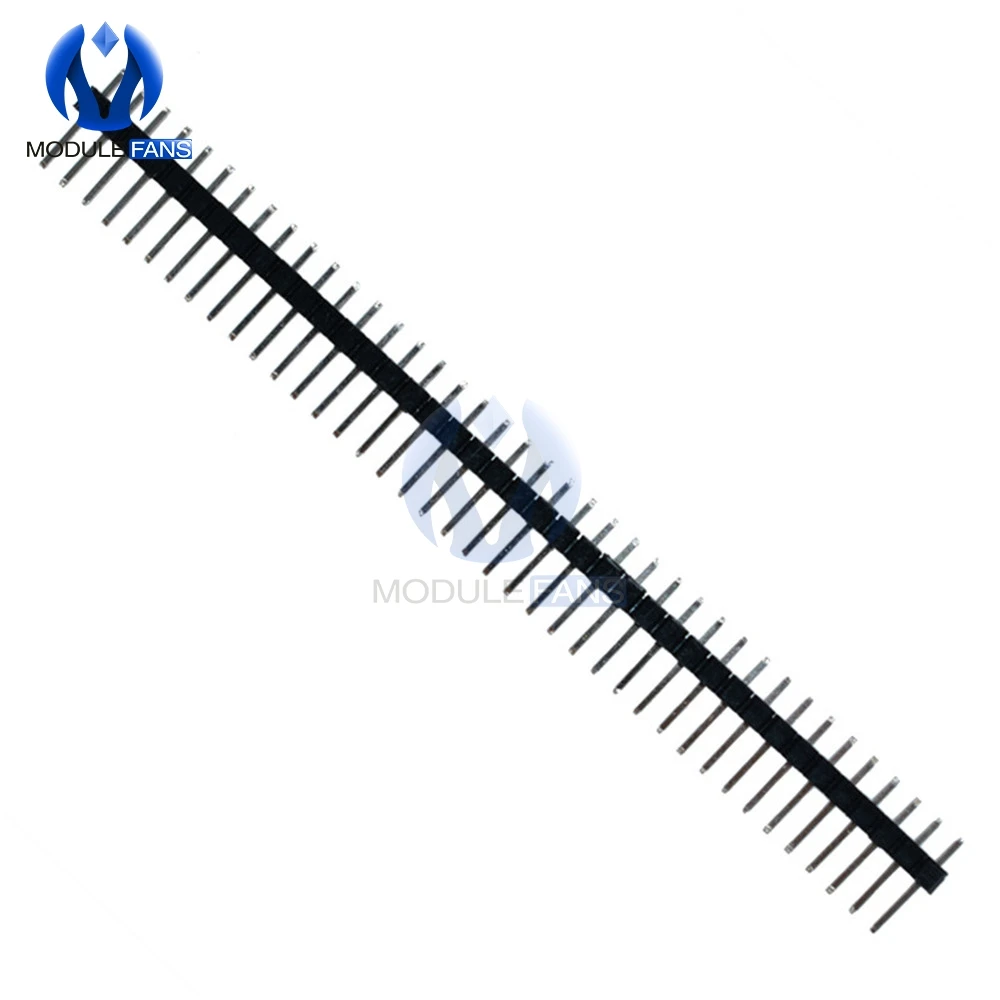 20 шт. Однорядный 40-контактный разъем 2 54 мм | Электронные компоненты и