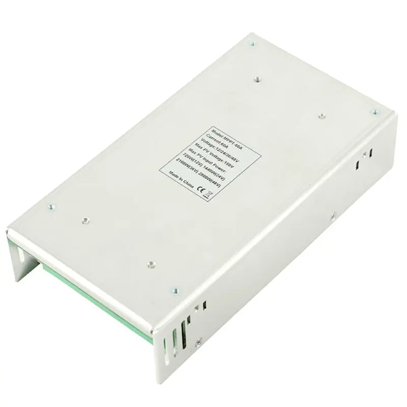 

Powmr Mppt 60A Solar Charge And Discharge Controller 12V 24V 36V 48V Auto For Max 190Vdc Pv Input Vented Sealed Gel Nicd Li