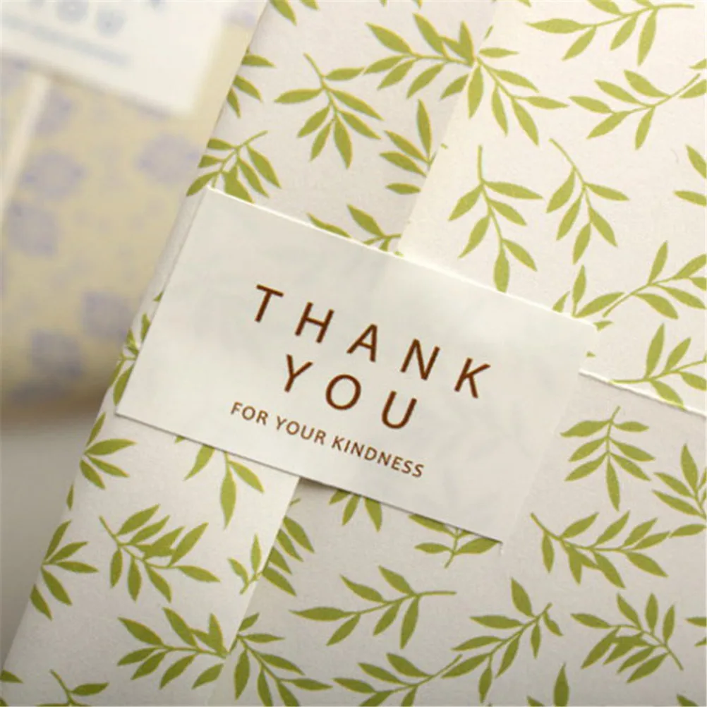 96 шт./лот конфетная печать наклейка прямоугольная ручная работа черный и белый