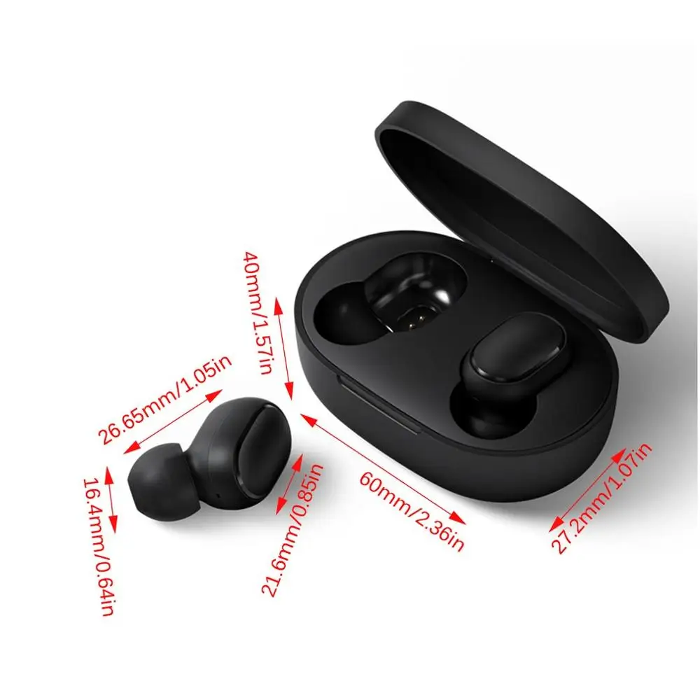 Беспроводные стереонаушники Xiaomi Redmi Airdots TWS спортивные наушники вкладыши с