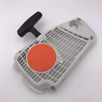 hundure rewind starter fan housing pull recoil for stihl chainsaw ms192t ms192 t z ms 192 192 ms193t chain saw spare parts