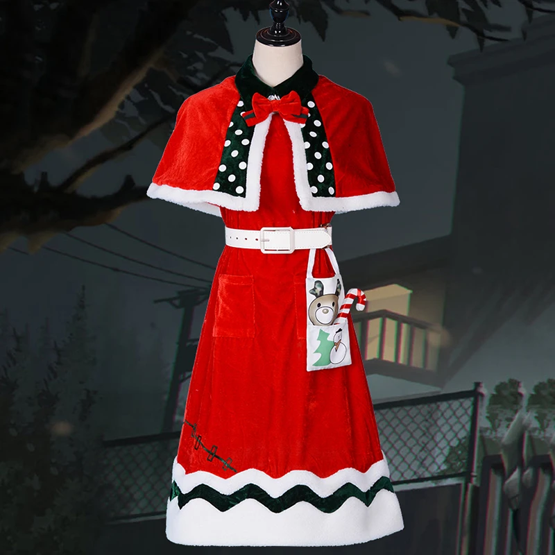 Игра личных данных в Косплэй костюмы живых доктор Эмили глянца костюм Рождество