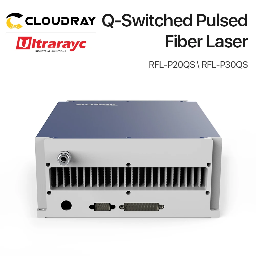 Ультрарайк 1064 м оригинальный Raycus Q-Переключаемый импульсный 20 Вт 30 волоконный